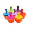 Molde de silicona para helado, molde para paletas de silicona, molde para helado casero para niños, molde para helado, caja de suplemento alimenticio para bebés