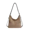 Bolso Tote de Cuero Suave Estilo Retro para Mujer 2026 Nuevo Casual Gran Capacidad para Viajes Diarios Bolso de Hombro Único Bolso de Mano de Alta Gama