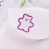 Coreia do Sul Ins Transparente Urso Fudge Corrente Acrílica Chaveiro Case Protetor Airpods Pingente Decorativo para Pendurar