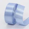 Cinta de 2.5 cm en paquete pequeño, cinta para envolver regalos, cinta para repostería, cinta de satén para decoración de bodas, venta al por mayor, transfronterizo