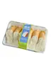 Raven Baking Súper Suave Pastel Croissant de Queso Caja de Empaque Caja de Empaque Transparente Desechable para Croissants Panecillos de Queso