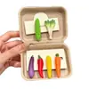 Pinza para el Cabello de Verdura de Simulación CustomFun de Fábrica para Mechones Rebeldes y Flequillo de Niñas, Pinza Lateral Creativa de Pico de Pato, Accesorios para el Cabello