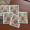 Hotong Xizang Nepal Thangka Puro Pintado à Mão Zaki Lam 4*5 [Núcleo de Papelão]