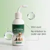 Solución Limpiadora de Oídos para Mascotas Limpieza Suave Cera de Oídos de Mascota Fresca y Cómoda Perro Gato Líquido Universal para el Cuidado de los Oídos