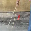 Pinzas de Bambú Pinzas para Comida Pinzas para Bollos al Vapor Pinzas para Pan Pinzas de Barbacoa Antiguas Pinzas para Hot Pot Malatang Pinzas para Barbacoa Pinzas Largas de Bambú