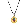 Tienda de color oro fuerte con collar de oro para mujer cadena de suéter de nicho de lujo ligero cadena de suéter de alta gama colgante del dios de la riqueza al por mayor