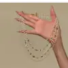 Colar de Pérolas Multicamadas Transfronteiriço, Moda de Luxo Leve, Corrente de Clavícula de Alta Qualidade, Temperamento de Nicho, Joias Versáteis para Atacado