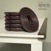 Tira anticolisión en forma de U, protector de borde autoadhesivo para mesas de café, cubierta para borde de puerta de vidrio templado, cubierta suave para marcos de puerta, protector de esquina en forma de U