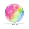 30cm novos adesivos de parede coloridos lua fluorescente ciclo lunar luminoso fábrica direta comércio exterior Amazon