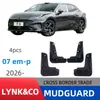 Adecuado para el modelo Lynk & Co 07 EMP 2026, guardabarros para coche de comercio exterior transfronterizo, directo del fabricante
