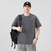 Roupas Masculinas Fengshe / Nova Camiseta de Verão 2026 Camiseta Masculina de Manga Curta com Gola Redonda Mais Vendida Top Camiseta Tendência