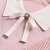Camiseta de Punto de Verano de Manga Corta para Mamás Jóvenes, Top con Cuello de Seda Helada para Mujeres de Mediana Edad, Conjunto de Blusas Elegantes para Mujeres de Mediana Edad y Mayores