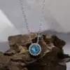 Collar de Plata de Ley S925 con Diseño de Nicho y Circonita Diseño de Nicho Lujo Ligero Sensación de Alta Gama Joyería Versátil para Mujer Venta al por Mayor
