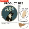Letrero de Madera Colgante Estilo Country Americano Impresión Plana 2D Escena de Baño Letrero Decorativo Venta Caliente Transfronteriza Amazon Al por Mayor