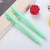 Caneta Gel Retrátil Estilo Macaron, Caneta de Assinatura Preta, Caneta Atacado para Papelaria, Caneta Retrátil com Ponta Esférica para Prova de Estudante
