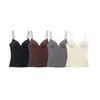 Comercio Exterior Transfronterizo Ropa de Mujer al por Mayor 2026 Nuevo Estilo Europeo y Americano Mezcla de Nailon Top Camisola 1355457700