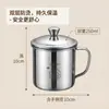Vaso de Agua de Acero Inoxidable 316 para Niños con Tapa, Vaso de Aprendizaje para Bebé, Vaso de Leche para Jardín de Infancia, Vaso de Dibujos Animados Anticaídas
