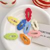 Broche de Grampo para Liquidação Prejudicial Estudante Feminina Estilo Coreano Grampo Simples Cabelo Feminino Adulto Elástico de Cabelo