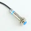 Sensor de proximidade indutivo M12 cabeça chata LM12-3002PA 3002NA normalmente aberto 6-36V tipo cilíndrico