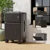 Novo Modelo 2025 Mala de Viagem de Negócios Semi-Aberta, Cadeado de Combinação Moderno, Mala de Rodinhas para Estudante com Rodas Universais, Grande Capacidade e Durável