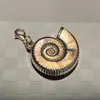 Estilo marino transfronterizo nuevo artículo charm de zapato de estrella de mar concha colgante azul marino hebilla de cordón de zapato compatible con papá de entrenamiento alemán zapatos de ballet