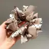 Scrunchie de Renda com Bolinhas Estilo Preguiçoso de Alta Qualidade para Mulheres, Elegante Acessório de Cabelo em Laço para Prender o Cabelo na Parte de Trás da Cabeça