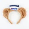 Adorable Oso Duffy Sombrero de Marinero Diadema de Peluche para Mujer Disney Duffy Parque de Atracciones Foto Adorable Diadema Accesorio para el Cabello
