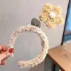 Ins Lana de Cordero Creativo Terciopelo Girasol Aro para el Cabello de Mujer Celebridad de Internet Lavado de Cara Banda para el Cabello Zhao Ruth Mismo Estilo Diadema Aro para el Cabello