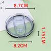 Amazon 30/40 Tampa de Copo de Carro Transparente à Prova de Vazamento Tampa de Copo de Café Grande Capacidade Canudo Tampa de Copo Push Acessórios