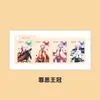 Tarjeta Transparente de PVC de Celebridad Zhang Yuanying, Kim Jennie, Yu Shuxin, Ning Yizhuo Colgante de Tarjeta Láser Acrílico Periférico