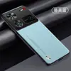 Aplicável à capa do celular Red Mi note13r nova couro liso red mi 13c capa protetora tudo incluído 12R Kevlar masculina Capa