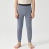 Conjunto de ropa interior térmica para niños, capa base sin costuras forrada de forro polar de grado A para niñas, ropa de otoño antibacteriana 7A para niños (arriba y abajo)