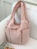 Bolso de Hombro Coreano de Nicho para Mujer 2025 Nueva Moda Versátil Bolso Tote Arrugado Gran Capacidad Multibolsillo Bolso de Axila