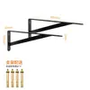 Suporte para bacia de lavagem prateleira de armazenamento bacia extra-grossa sob a mesa estrutura de suporte triangular placa de rocha de mármore suporte de carga vaso sanitário