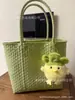 Bolsa de Playa de Gran Capacidad, Bolso Tejido a Mano, Bolso de Mano, Cesta de Verduras, Bolso Tote de Boda, Bolsa para el Trabajo