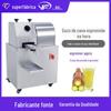 [Direto do Fabricante] Espremedor de Cana-de-Açúcar Elétrico Comercial Aço Inoxidável Vertical Plug-In Máquina de Suco Fresco de Cana-de-Açúcar