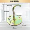 Gancho de Acero Inoxidable Engrosado Gancho Superior en Forma de U Gancho para Ventilador Gancho para Lámpara de Araña Anillo de Hierro Fijo para Yoga Gancho Fijo para Saco de Arena