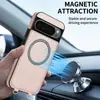 Funda de teléfono inalámbrica dos en uno adecuada para Google Pixel 11Proxl, 10A/9 Ranuras para tarjetas, Funda protectora de cuero