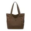2026 Nueva Bolsa de Hombro Grande de Nylon Impermeable con Múltiples Bolsillos, Bolsa para Viajes Diarios, Bolso Sencillo de Hombro Ligero para Mujer