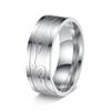 Anillo Nuevo de Acero Inoxidable con Anzuelo de Pesca, Anillo Sencillo Personalizado, Joyería de Acero Inoxidable, Anillo para Hombre, Venta Directa del Fabricante