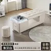 Cama de Champú para Terapia de Cabeza de Exportación Transfronteriza, Cama de Vapor con Circulación de Agua Dedicada a Salones de Belleza con Calentador de Agua, Cama Todo en Uno para Belleza y Aseo