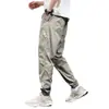 Pantalones Jogger Holgados Casuales para Hombre, Primavera y Verano Nuevo Trendy High Street Versátil Pantalón Largo, Pantalones Cargo Deportivos Harem