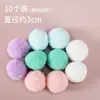 Brinquedos para Gatos Atacado, Bolas para Provocar Gatos, Bolas Silenciosas Resistentes à Mordida, Bolas Elásticas de Pelúcia, Brinquedos para Afiar os Dentes, Suprimentos para Pets para Autoentretenimento e Alívio do Tédio