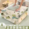 2026 Estilo Nuevo Estampado Fresco Algodón Lavado Algodón de Xinjiang Colcha Colcha de Primavera y Otoño Colcha de Invierno Colcha para Todas las Estaciones Relleno