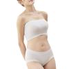 Top de tubo sin tirantes y sin costuras para el pecho, con base push-up, antibrillo, sin costuras, ropa interior de una pieza para mujer, estilo coreano, combina con todo.