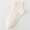 Calcetines Zhuji calcetines de algodón de color sólido finos de verano para mujer calcetines bajos para dama calcetines de verano de malla absorbente de sudor de tubo corto doble aguja calcetines de mujer al por mayor
