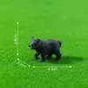 Paisaje en miniatura, figuras de animales de dinosaurio y cocodrilo creativas y realistas, decoraciones DIY para paisajismo de jardines, accesorios colgantes, adornos pequeños