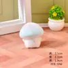 Pingente Chaveiro Corrente de Celular Acessório Ornamento Cogumelo Bebê Resina DIY Fofo e Macio