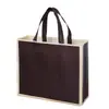 Sacolas personalizadas de TNT com impressão de logo, bolsas de mão, sacolas de compras, sacolas ecológicas promocionais com impressão personalizada, publicidade personalizada