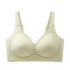 Traceless Grande Tamanho Jelly Strip Landing Underwear Feminino Peito Grande Seios Pequenos Anti-flacidez Suporte Macio Sutiã plus size